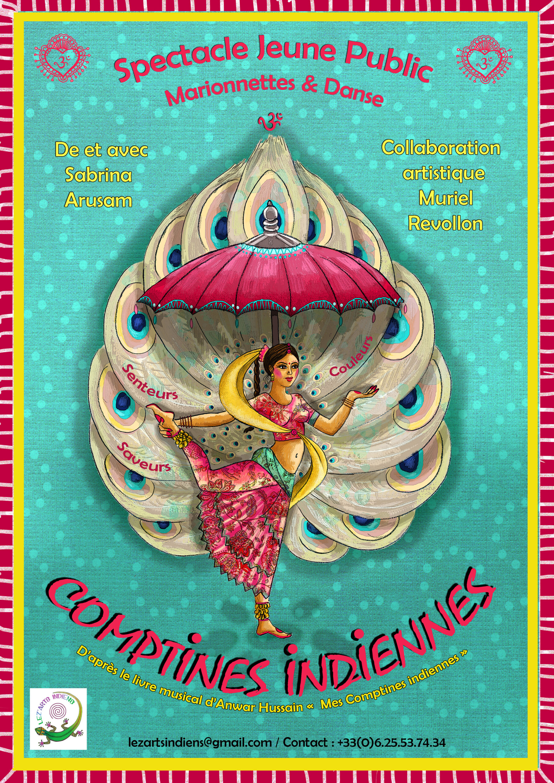 affiche comptine indienne